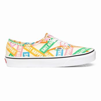 Férfi Vans Shit Happens Authentic Tornacipő VA5683102 Színes/Fehér